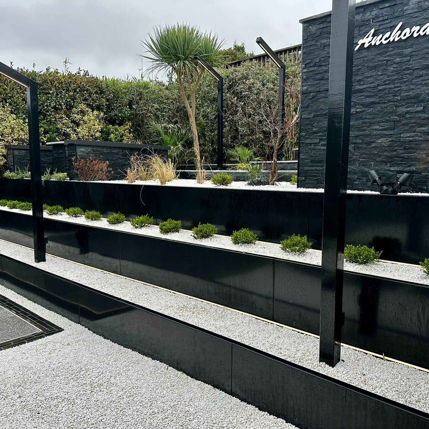 Anco Retaining Wall - Straight panels GEO