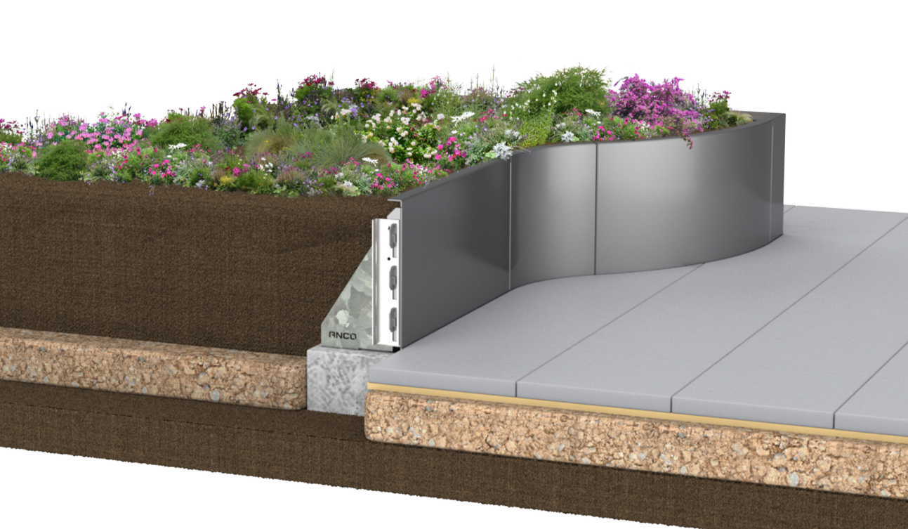 Anco Retaining Wall - Bespoke System GEO