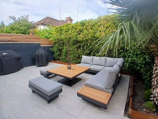 Sleek Courtyard