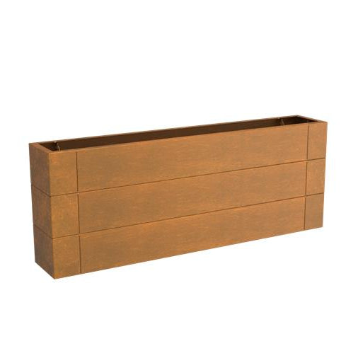 Linnear Rectangular 900mm planter GardenEdgingOnline.com
