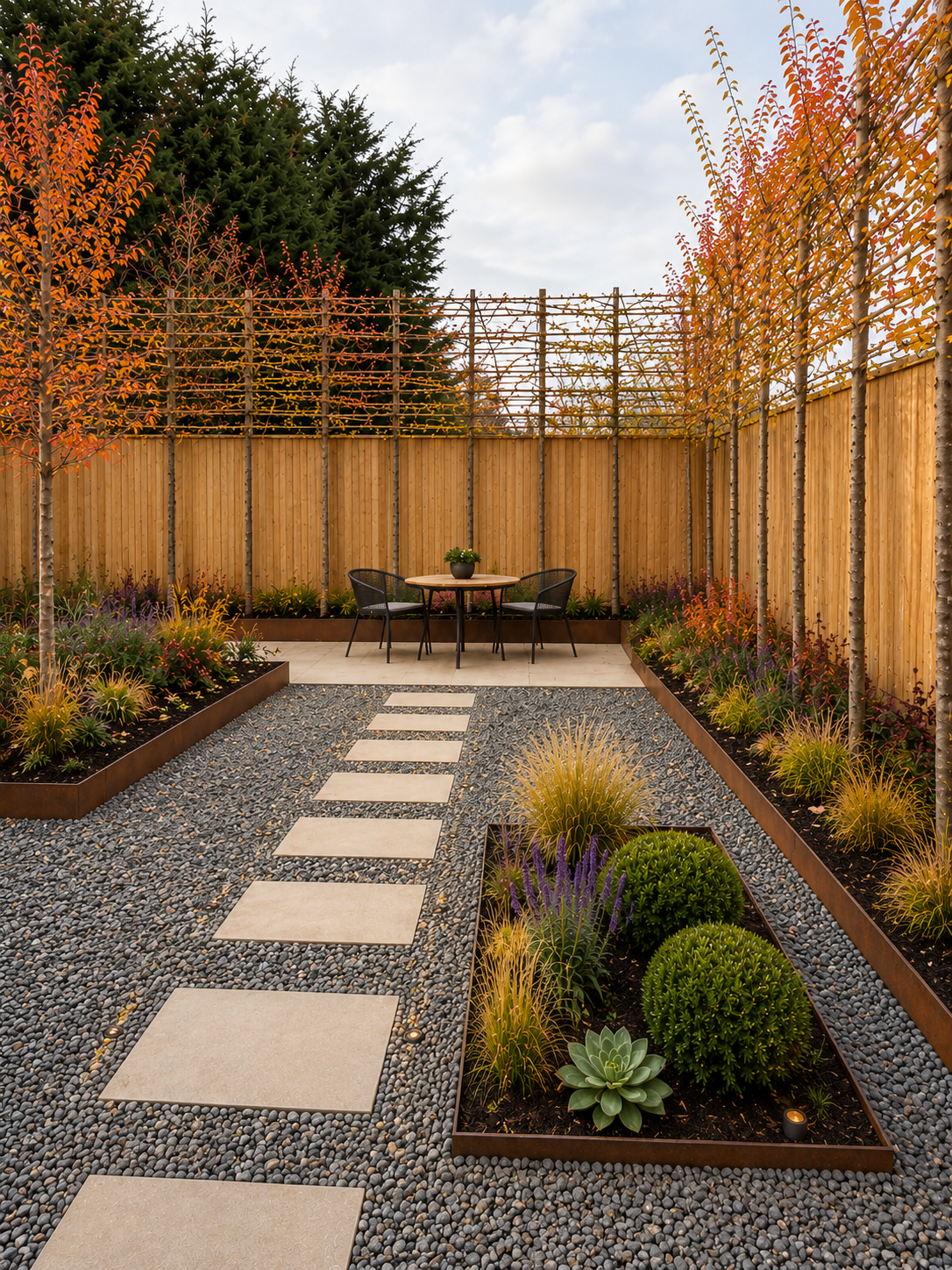 Contour Raised Bed  Corten -  300mm High GardenEdgingOnline.com