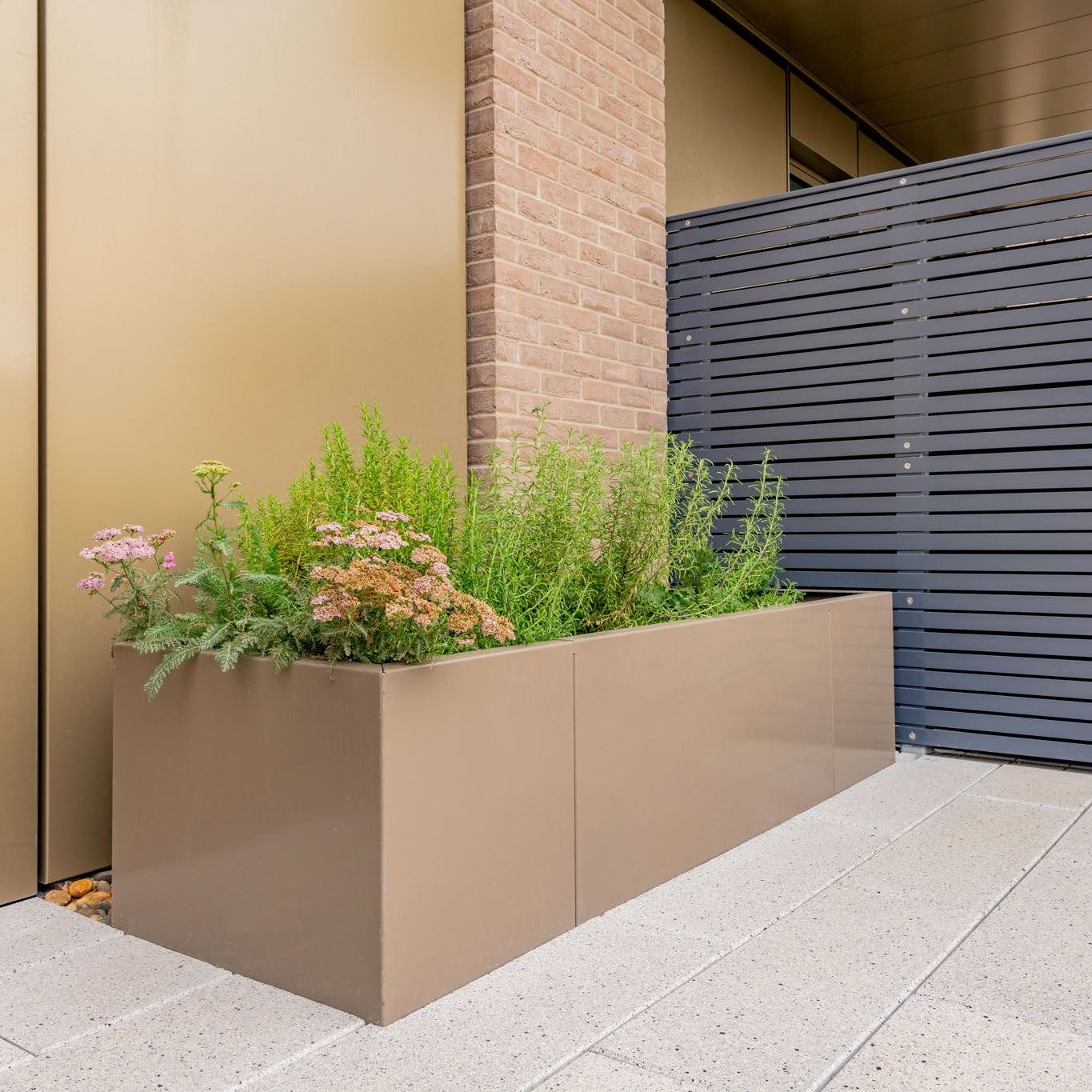 rectangle pot planter Contain