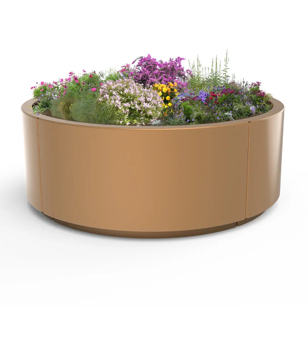 Contain planter trough - Circular 1000mm GEO