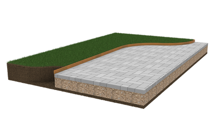 Groundline - Edge height 100mm GEO