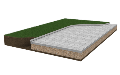 Groundline - Edge height 100mm GEO