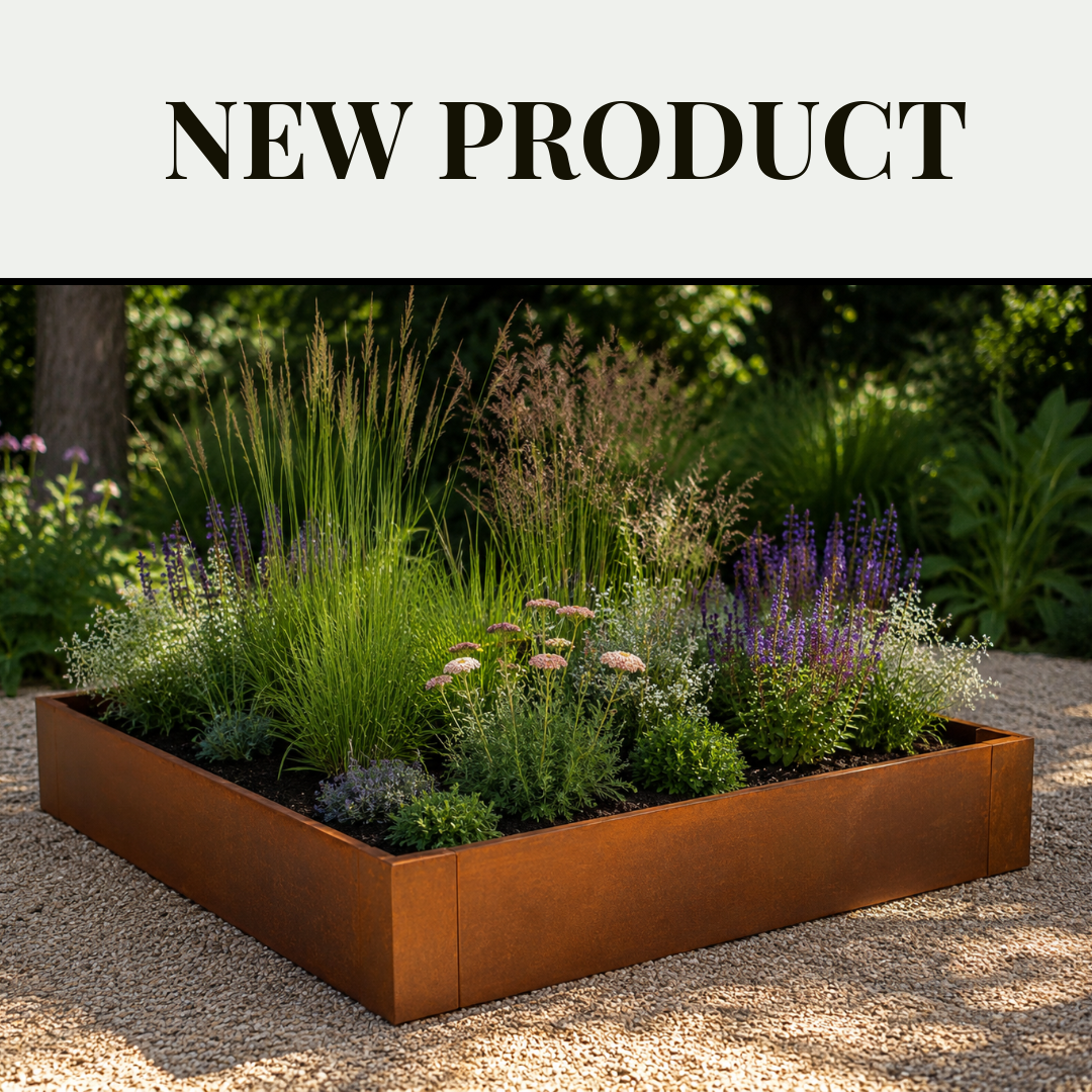 Linnear Sqaure Planter 300mm GardenEdgingOnline.com