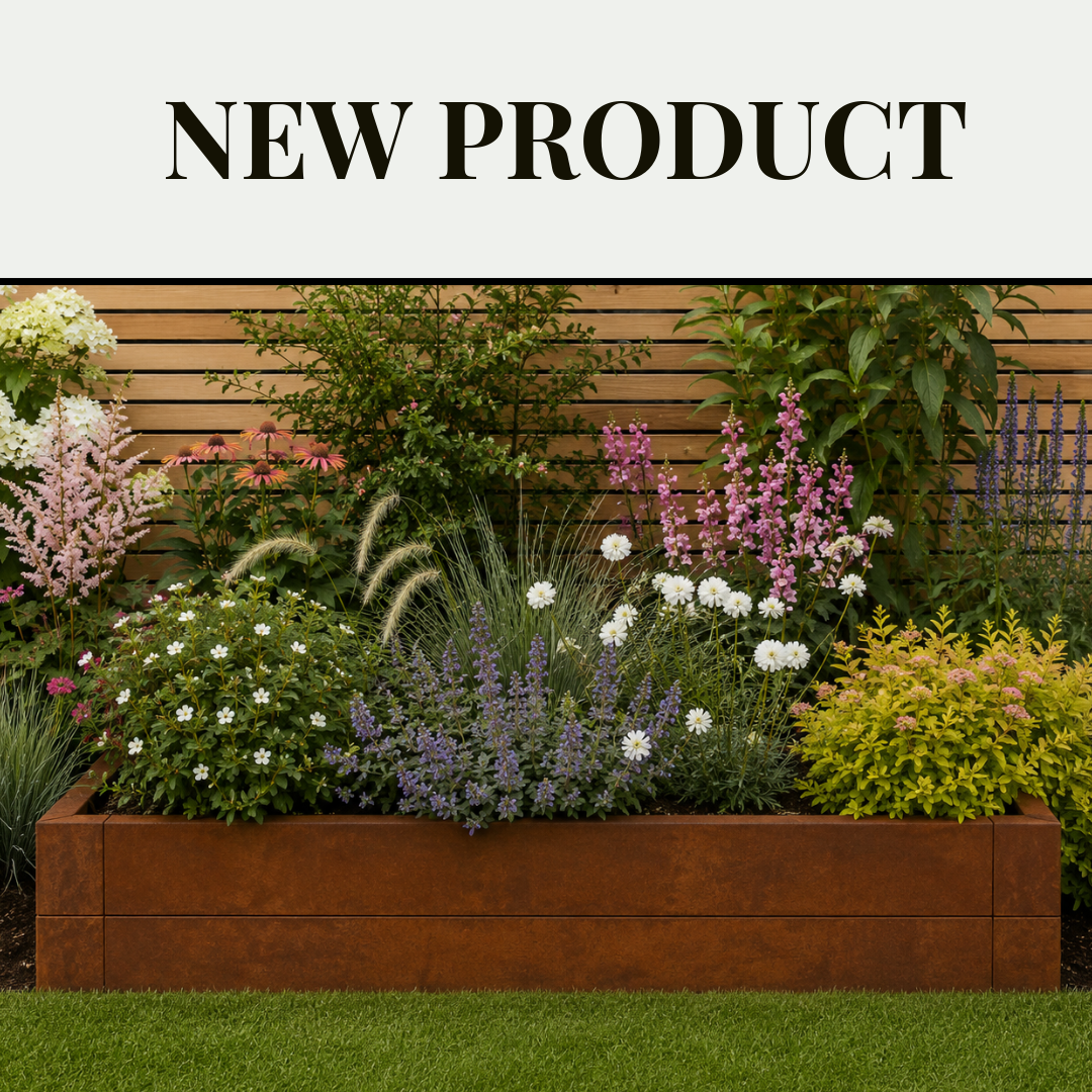 Linnear Rectangular 600mm planter GardenEdgingOnline.com