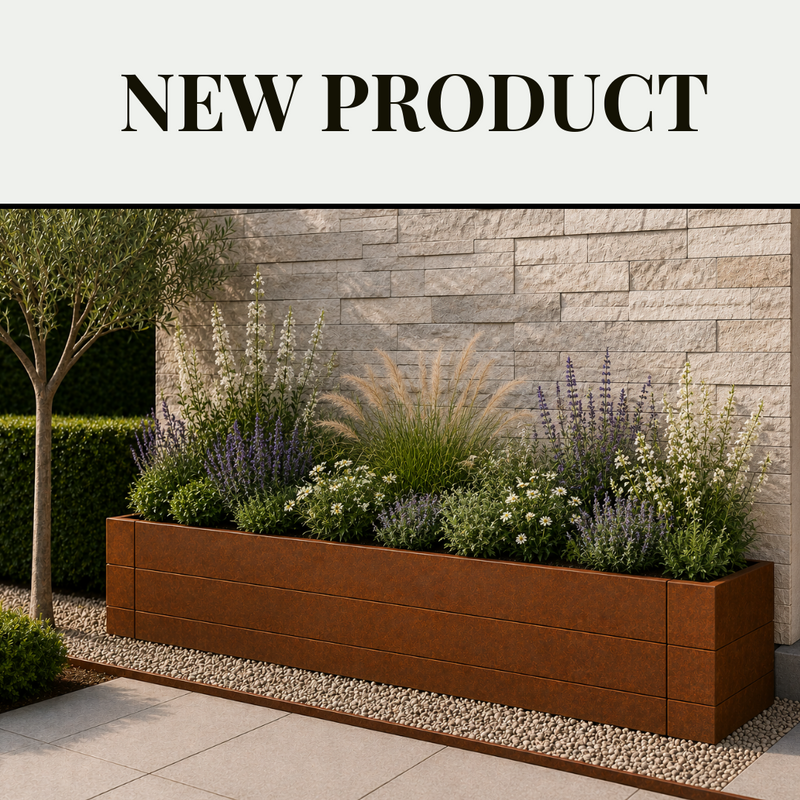 Linnear Rectangular 900mm planter GardenEdgingOnline.com