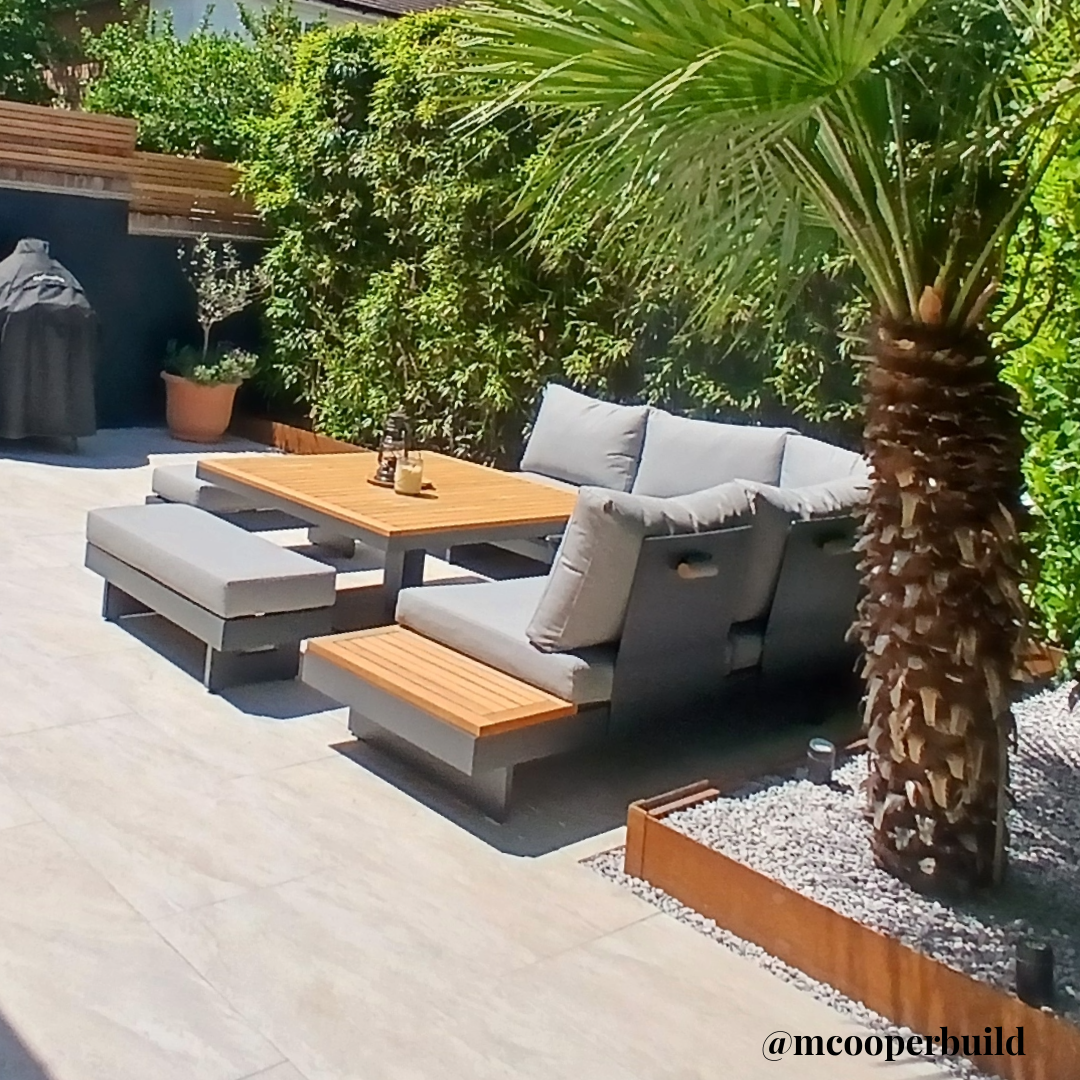 Sleek Courtyard